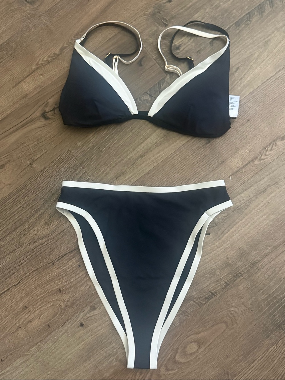 L Space black white swim